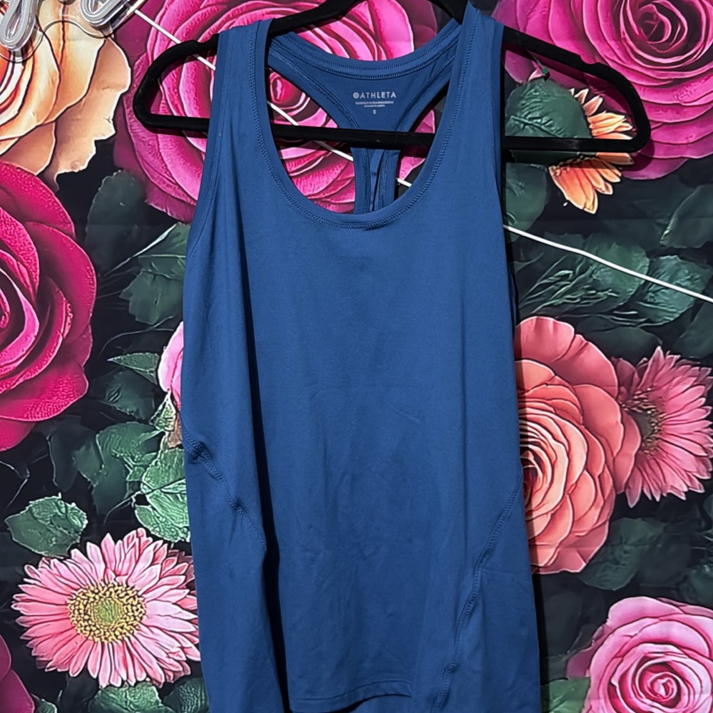 Athleta Women's Vibrant Blue Tank Top
